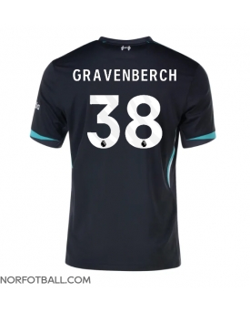 Billige Fotballdrakt Liverpool Ryan Gravenberch #38 Replika Bortedrakt 2024-25 Kortermet